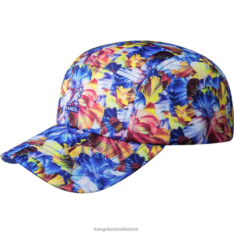 Unisex Accessories Starry Blue Floral Kangol Floral 5 Panel Cap V0X8T288