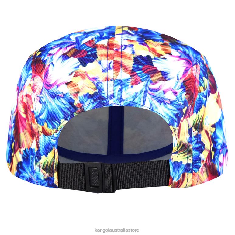 Unisex Accessories Starry Blue Floral Kangol Floral 5 Panel Cap V0X8T288