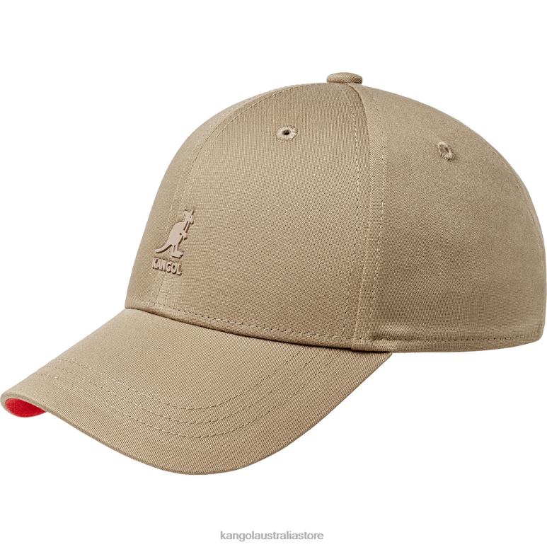 Unisex Accessories Taupe Kangol Stretch Fit Baseball V0X8T376