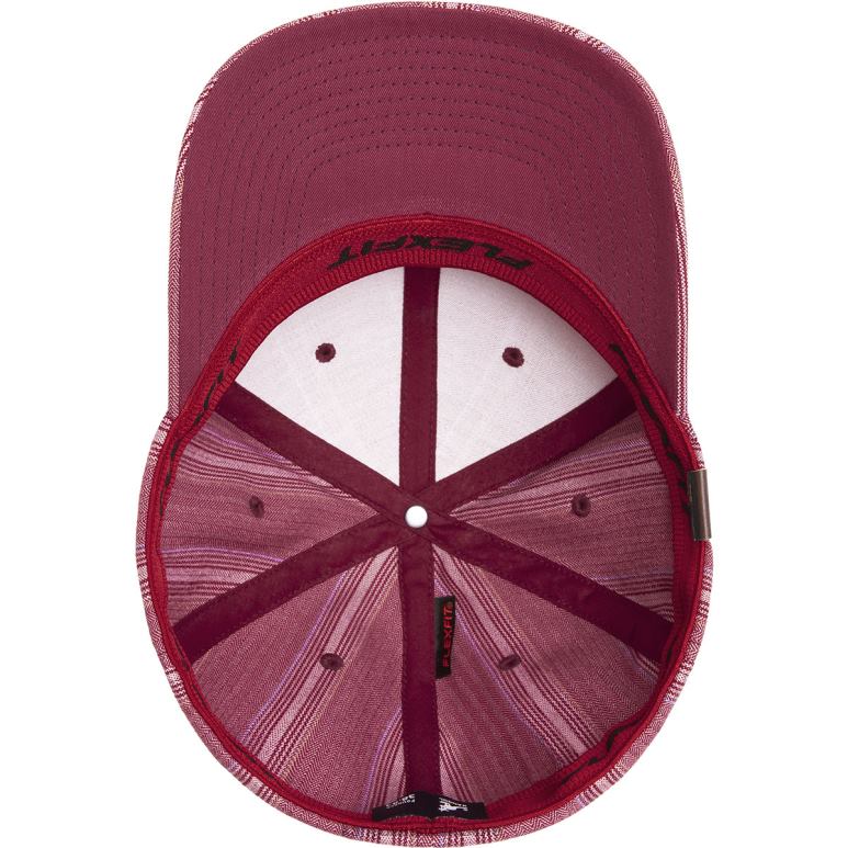 Unisex Accessories Variegated Stripe Red Kangol Pattern Flexfit Baseball V0X8T371