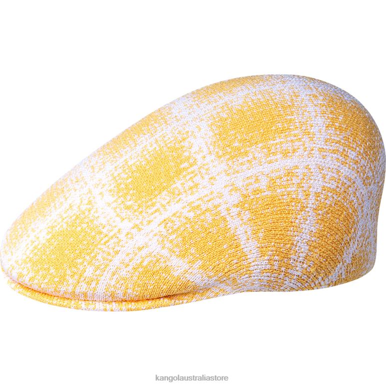 Unisex Accessories Warm Apricot/White Kangol Grunge Plaid 507 V0X8T230