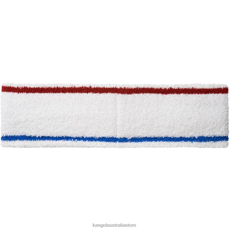 Unisex Accessories White/Ciano Kangol Bermuda Stripe Headband V0X8T908