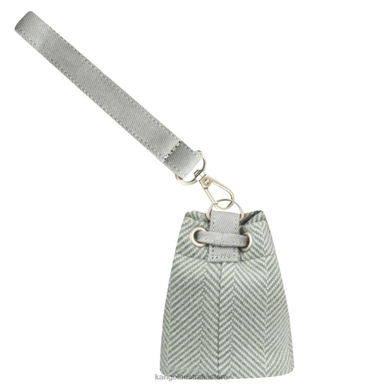 Unisex Accessories Mint Kangol Herringbone Mini Pouch Charm V0X8T1258