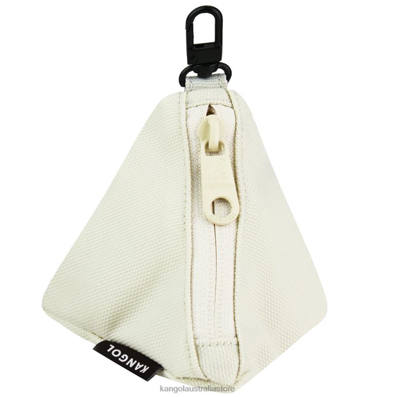 Unisex Accessories Ivory Kangol Gear I Triangle Pouch Charm V0X8T1266