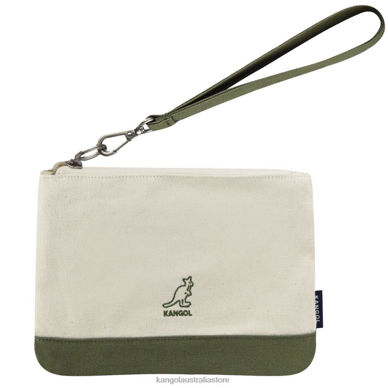 Unisex Accessories Khaki Kangol Lucky Canvas Pouch Set V0X8T962