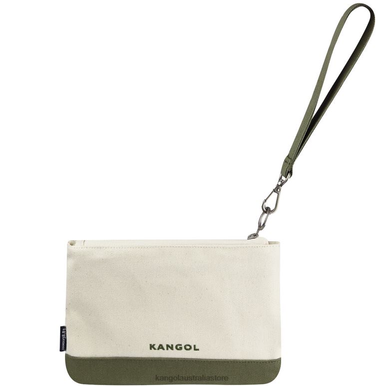 Unisex Accessories Khaki Kangol Lucky Canvas Pouch Set V0X8T962