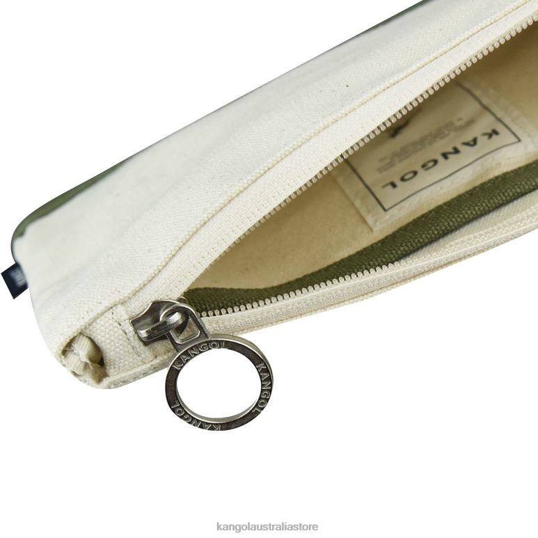 Unisex Accessories Khaki Kangol Lucky Canvas Pouch Set V0X8T962