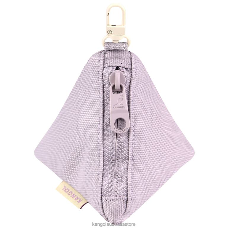 Unisex Accessories Lilac Kangol Gear I Triangle Pouch Charm V0X8T1267