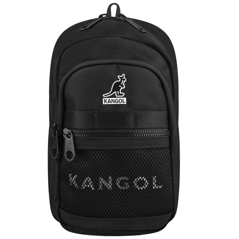 Unisex Accessories Black Kangol Icon III Sling Bag V0X8T955