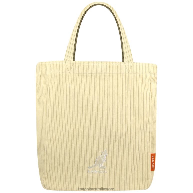 Unisex Accessories Beige Kangol Cord V Shoulder Tote V0X8T974