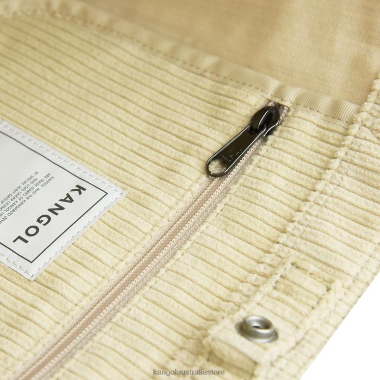 Unisex Accessories Beige Kangol Cord V Shoulder Tote V0X8T974