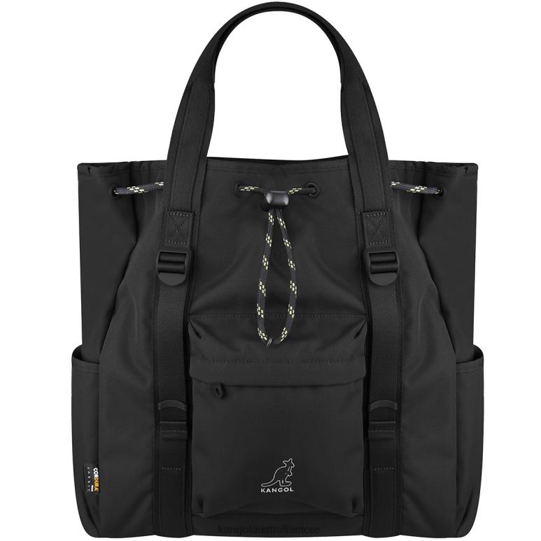 Unisex Accessories Black Kangol Weekend Light Tote Bag V0X8T951