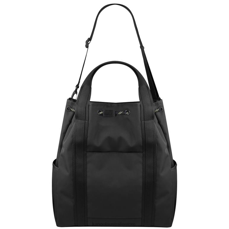 Unisex Accessories Black Kangol Weekend Light Tote Bag V0X8T951