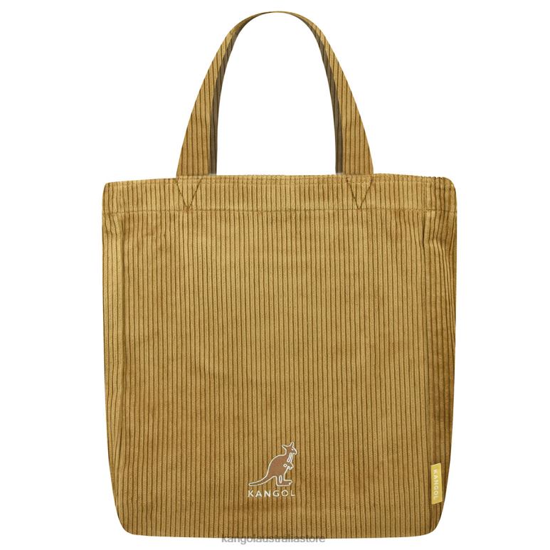 Unisex Accessories Brown Kangol Cord V Shoulder Tote V0X8T975