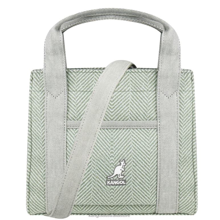 Unisex Accessories Mint Kangol Herringbone Tote Bag V0X8T984