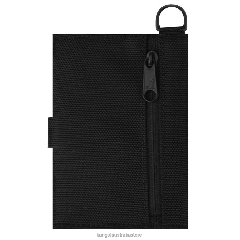 Unisex Accessories Black Kangol Gear I Card Wallet V0X8T1262