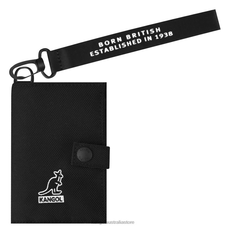 Unisex Accessories Black Kangol Gear I Card Wallet V0X8T1262