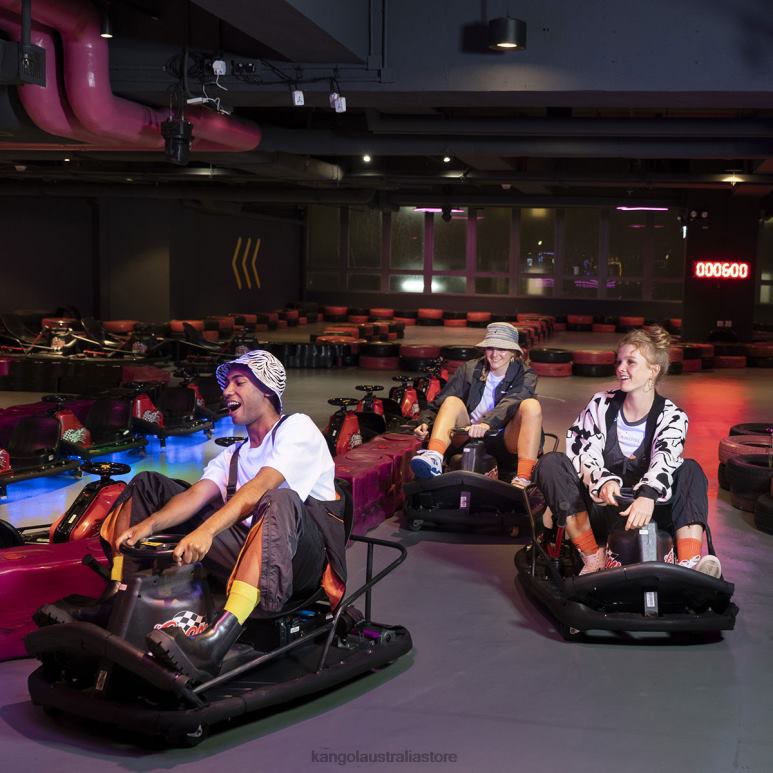 Unisex Clothing Black Kangol Out of this World Jacket V0X8T1202