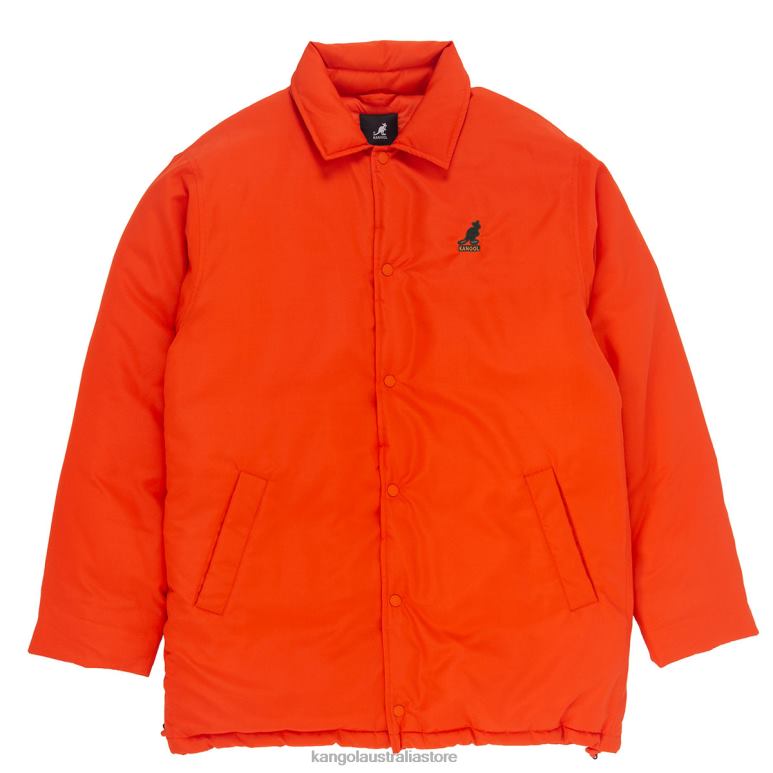 Unisex Clothing Tangerine Tango Kangol Oversized Jacket V0X8T1229