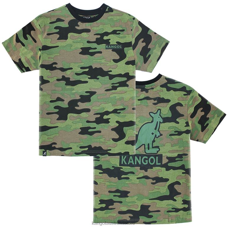 Unisex Clothing Army Camo Kangol Camo T-Shirt V0X8T1223
