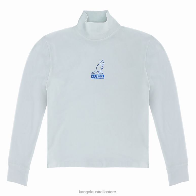 Unisex Clothing White Kangol Foil Long Sleeve Tee V0X8T1212