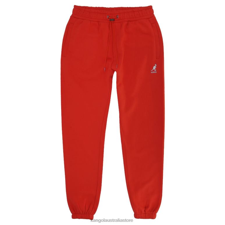 Men Pants Red Kangol Embroidered Jogger V0X8T1057