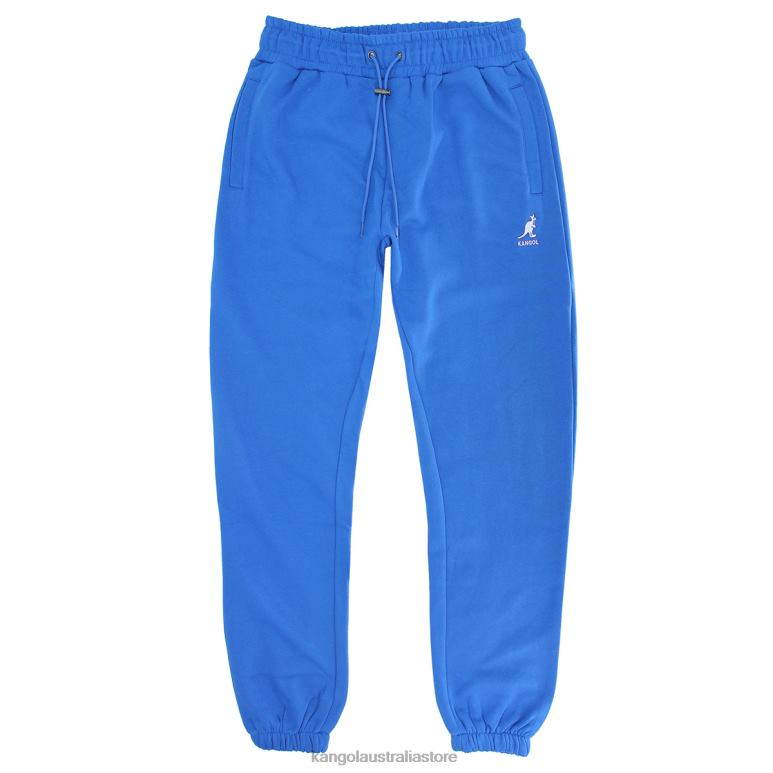 Men Pants Royal Blue Kangol Embroidered Jogger V0X8T1058