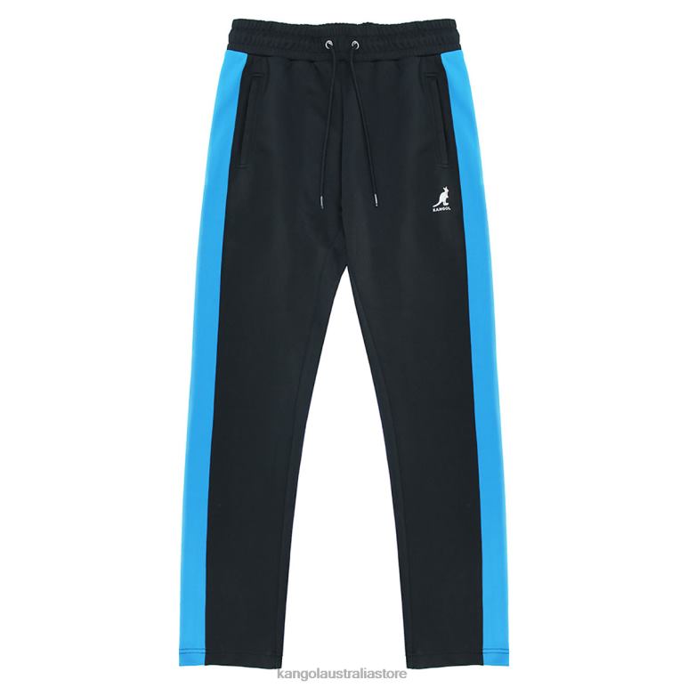 Unisex Pants Black/Royal Kangol Retro Track Pants V0X8T1042