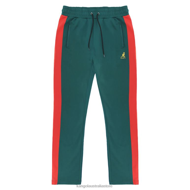 Unisex Pants Emerald/Red Kangol Retro Track Pants V0X8T1041