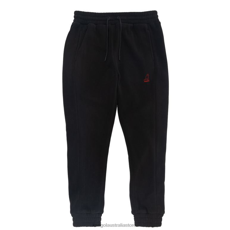 Unisex Pants Jet Black Kangol Fleece Jogger V0X8T1083