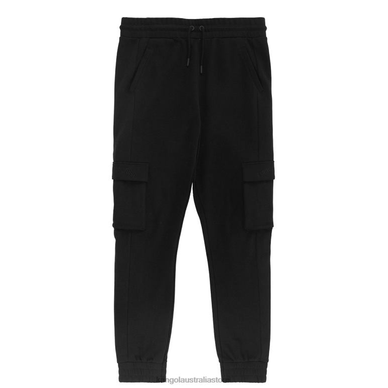 Unisex Pants Jet Black Kangol Interlock Jogger V0X8T1080
