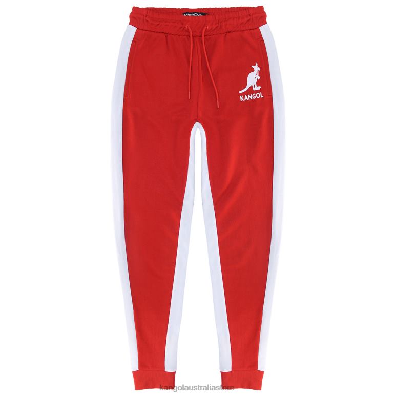Women Pants Equestrian Red Kangol French Terry Track Pants V0X8T1049