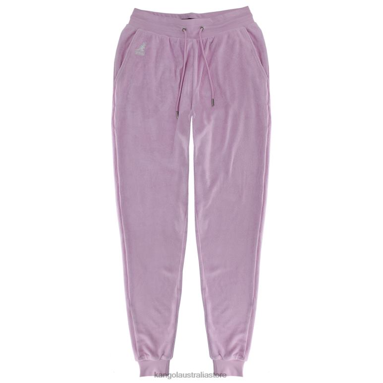 Women Pants Pirouette Pink Kangol Terry Cloth Jogger Pants V0X8T1053