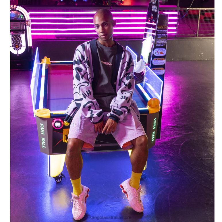 Unisex Pants Lavender Kangol Out of this World Shorts V0X8T995